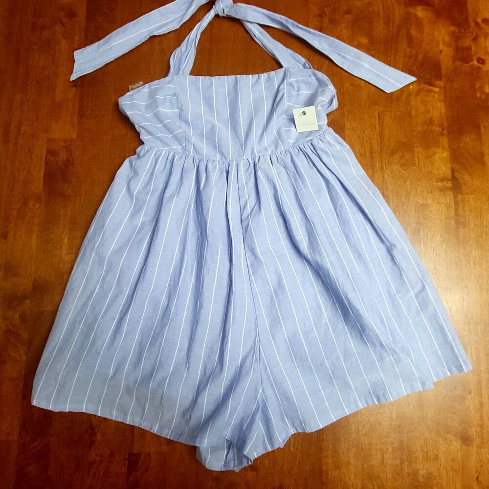 Ultra Flirt ~ Sz S ~ Strapless / Halter Romper ~ *NWT